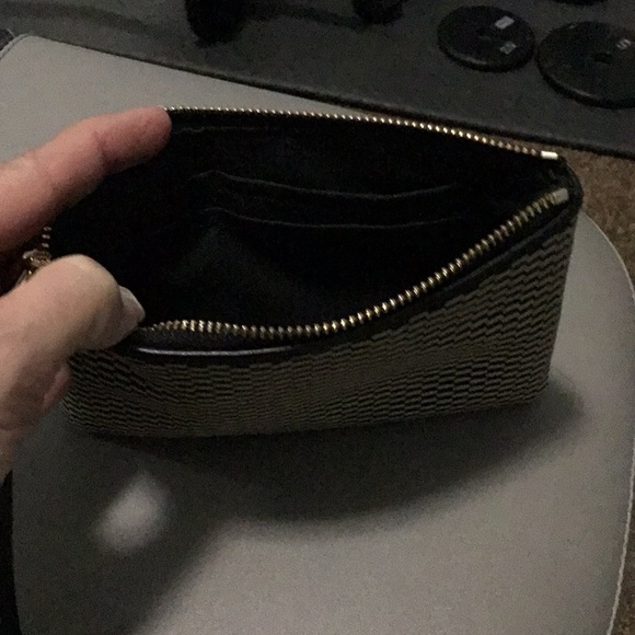 Coach corner zip wristlet - legacy jacquard fabric - Picture 2 of 4